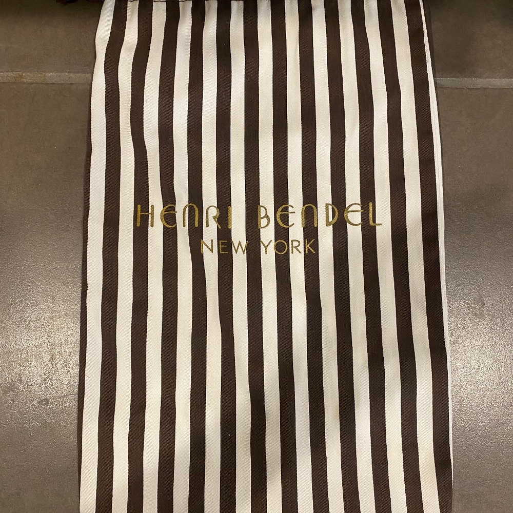 HENRI BENDEL Vintage Dust Bag Purse Bag Carry All Drawstring